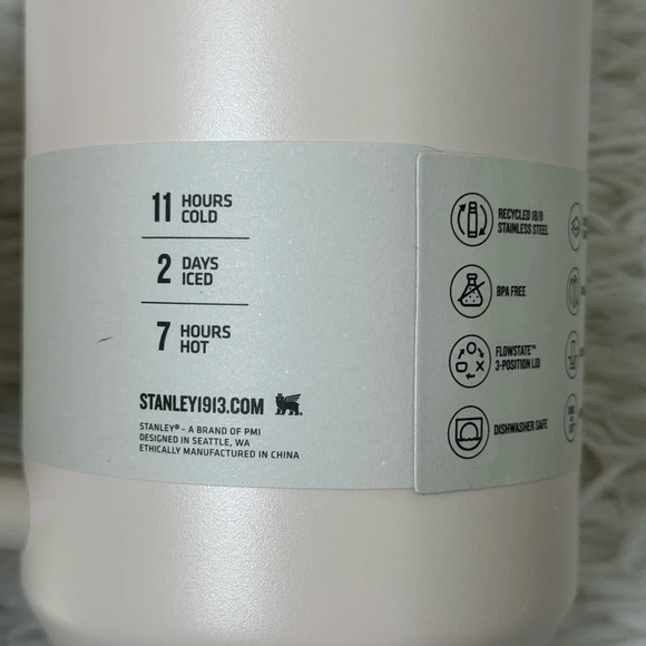 Stanley Tumbler 40oz Stainless Steel Hearth & Hand with Magnolia Best Beige - Picture 13 of 16